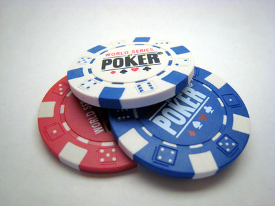 "Poker Chips" by Logan Ingalls. Licensed CC-BY.